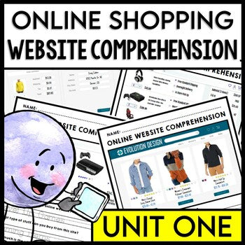 Life Skills - Reading - Online Shopping - Website Comprehension
