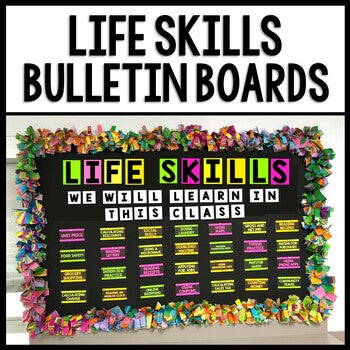 Life Skills Bulletin Boards - Classroom Decor - Special Education