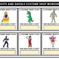 Life Skills - Halloween - Reading - Math - Costume Shopping - GOOGLE