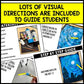 Halloween Art - Black Cat Directed Drawing - Reading Comprehension